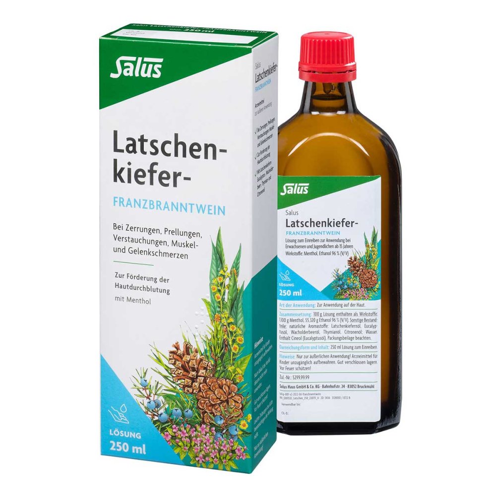 Latschenkiefer-Franzbranntwein Salus (250 ml)