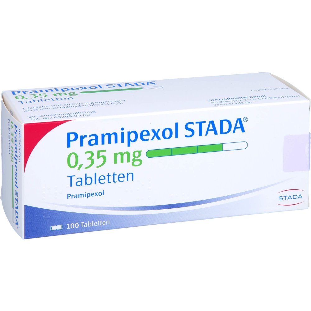 Pramipexol Stada 0,35 Mg Tabletten (100 stk)