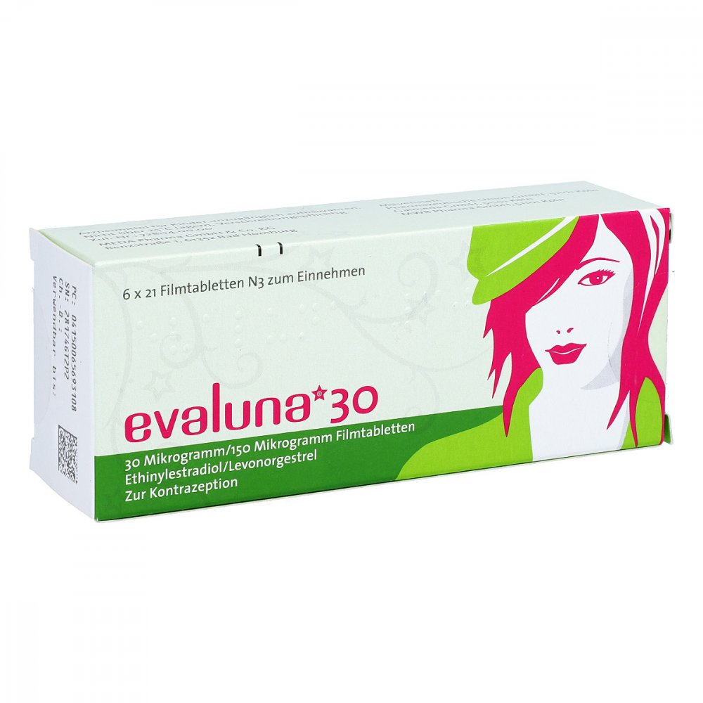 Evaluna 30 Filmtabletten (6X21 stk)