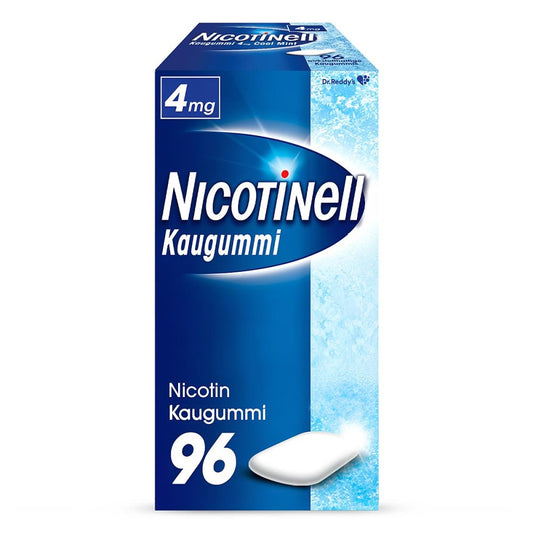 Nicotinell Kaugummi Cool Mint 4 Mg (96 stk)