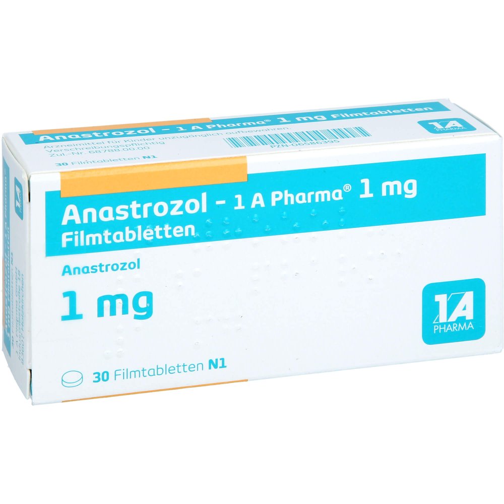 Anastrozol-1a Pharma 1 Mg Filmtabletten (30 stk)