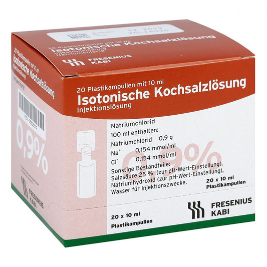 Kochsalzlösung 0,9% Pl.Fresenius Injektionslsg. (20X10 ml)