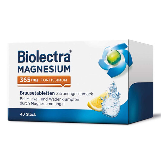 Biolectra Magnesium 365 Mg Fortissimum Zitrone (40 stk)