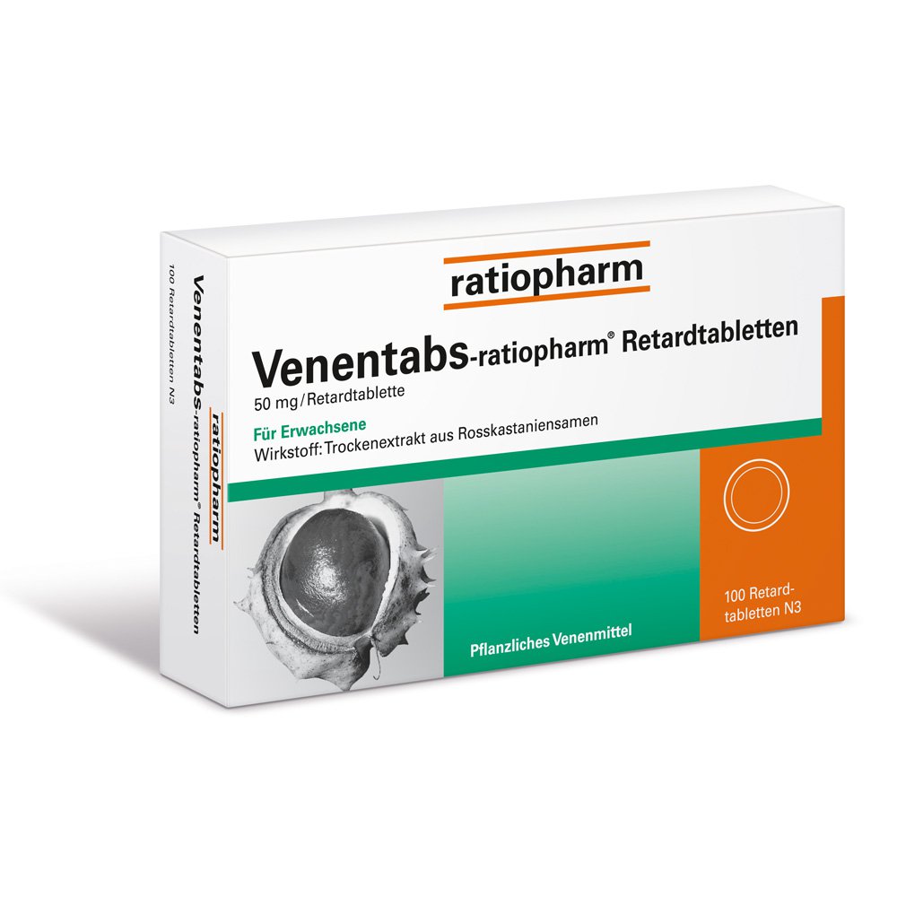 Venentabs-Ratiopharm Retardtabletten (100 stk)