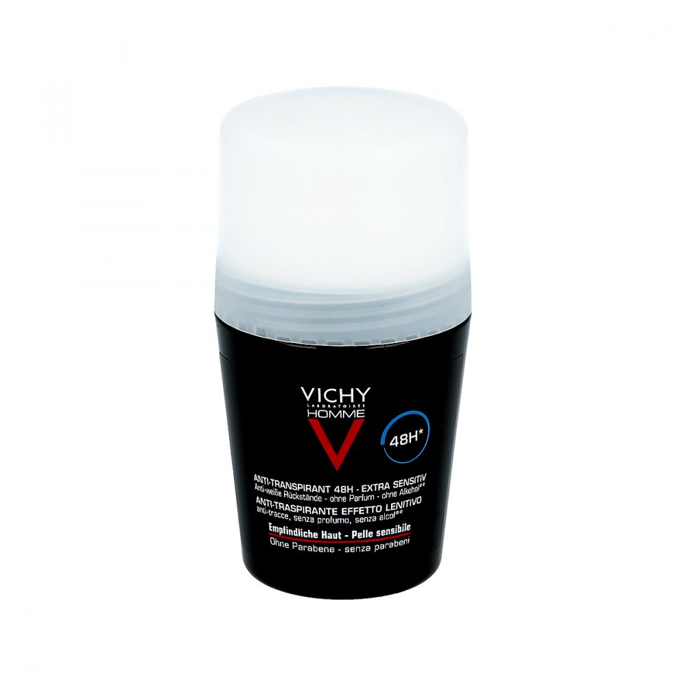 Vichy Homme Deo Roll-On Für Sensible Haut (50 ml)