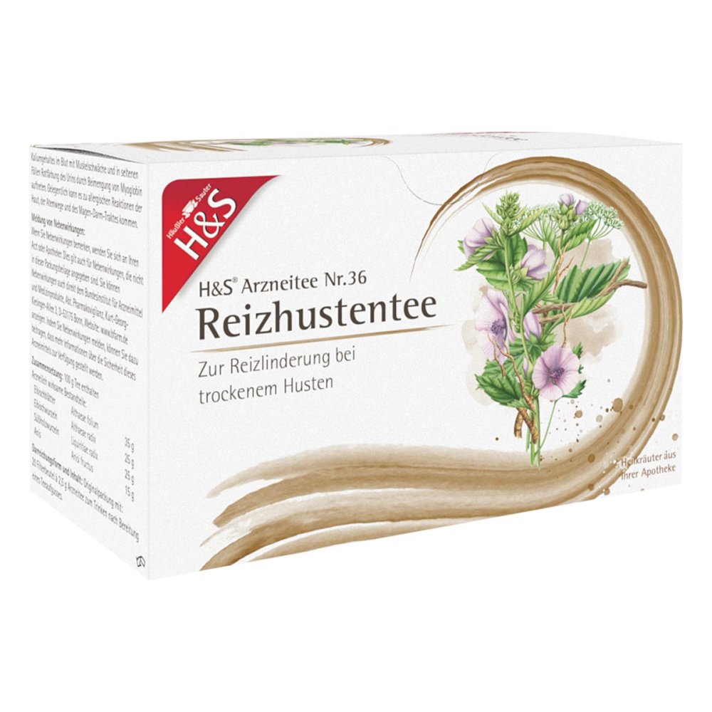 H&S Reizhustentee Filterbeutel (20X2.5 g)