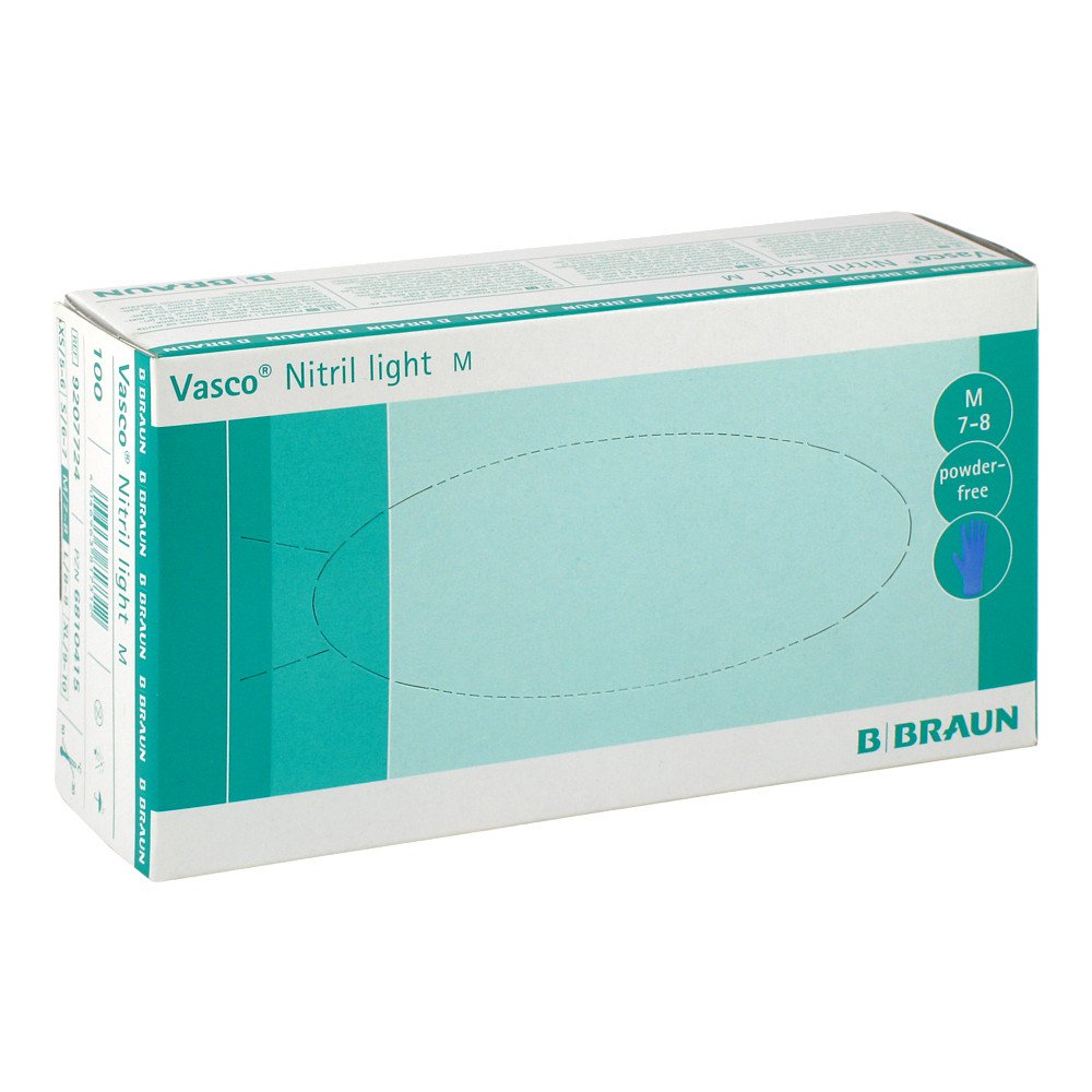 Vasco Nitril Light Untersuchungshandschuhe M (100 stk)