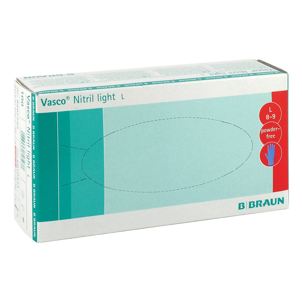 Vasco Nitril Light Untersuchungshandschuhe L (100 stk)