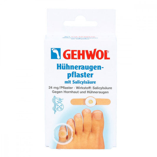 Das Produktfoto zeigt Gehwol Hühneraugenpflaster Mit Salicylsäure (6 stk) PZN 06812928