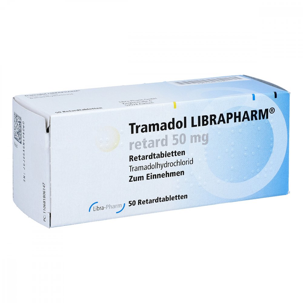 Tramadol Librapharm Retard 50 Mg (50 stk)