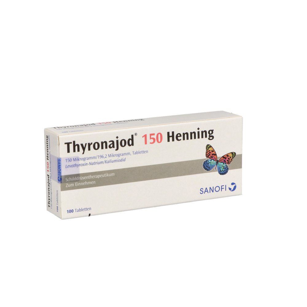 Thyronajod 150 Henning Tabletten (100 stk)