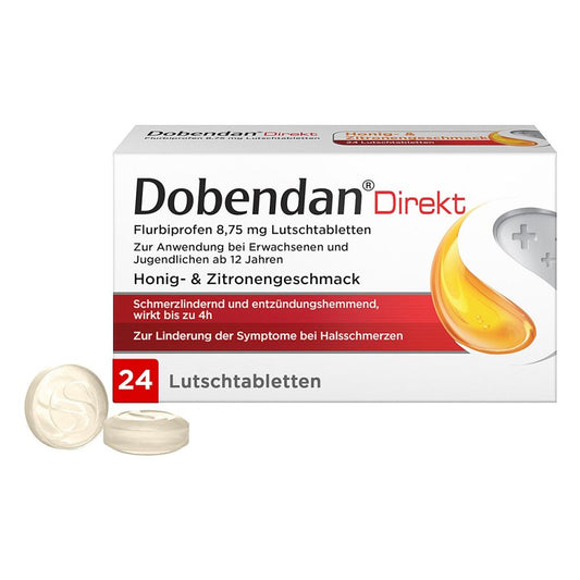 Dobendan Direkt Flurbiprofen 8,75 Mg Lutschtabl. (24 stk)