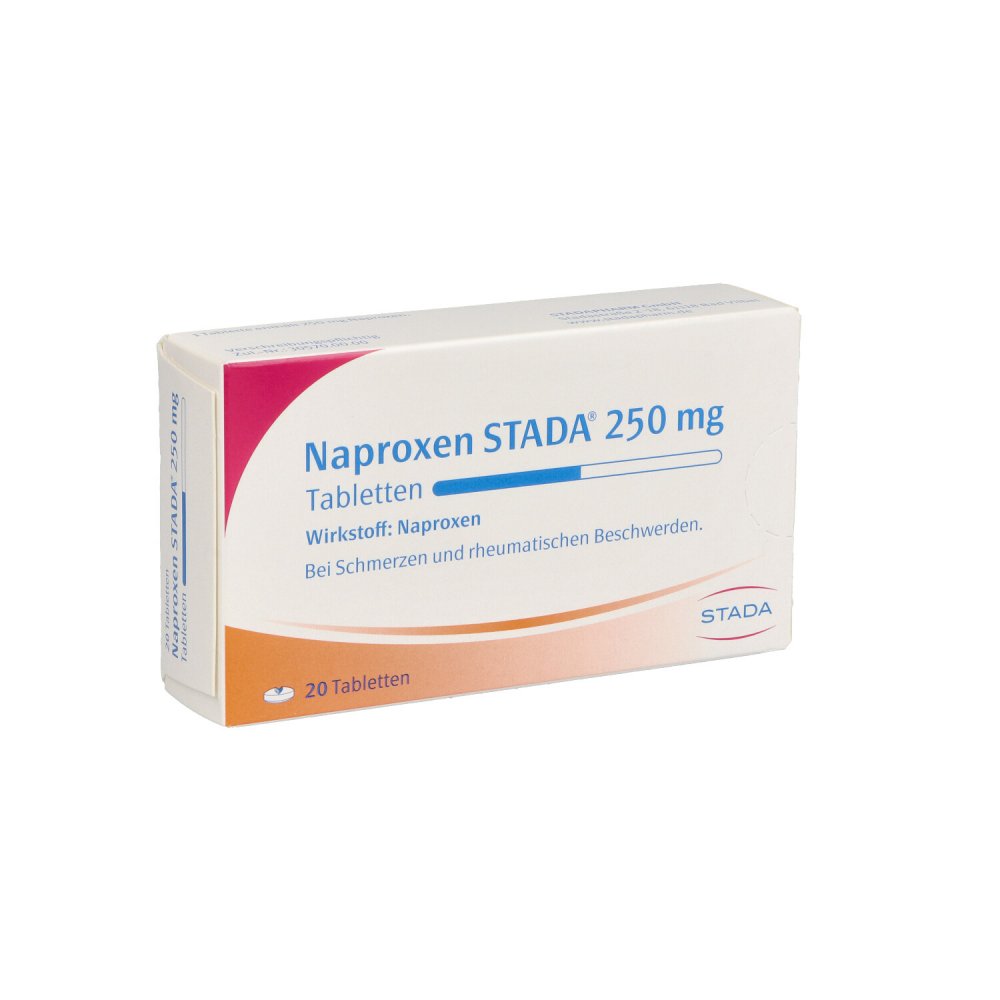 Naproxen Stada 250 Mg Tabletten (20 stk)