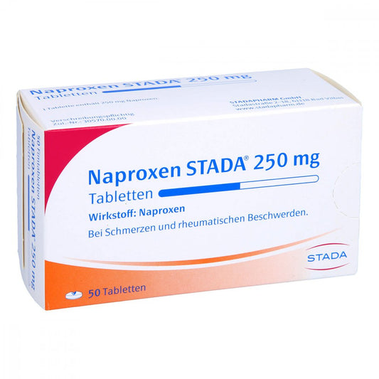 Naproxen Stada 250 Mg Tabletten (50 stk)