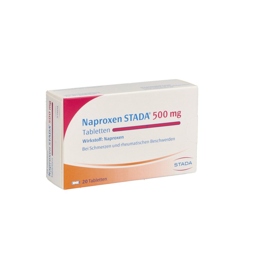 Naproxen Stada 500 Mg Tabletten (20 stk)