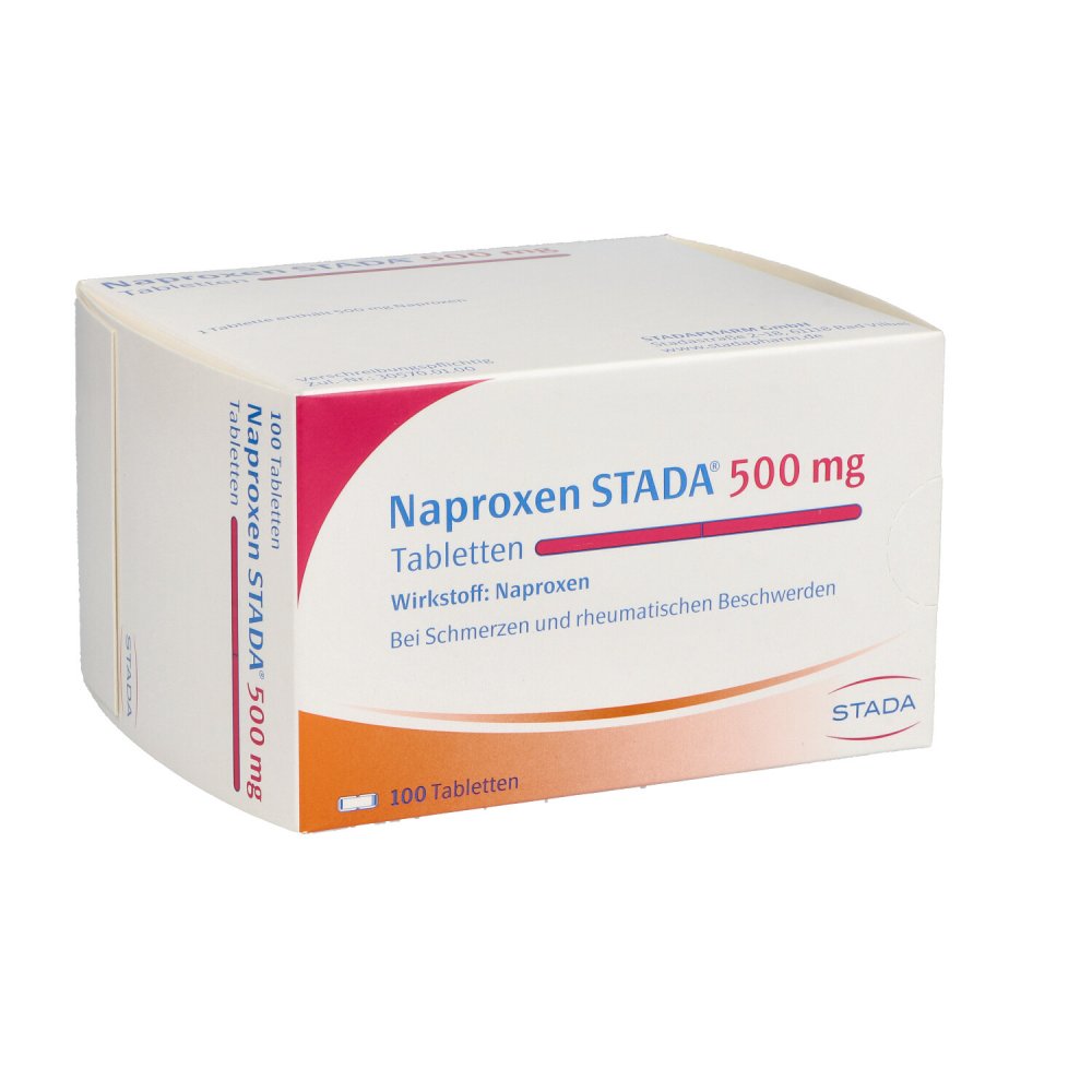 Naproxen Stada 500 Mg Tabletten (100 stk)