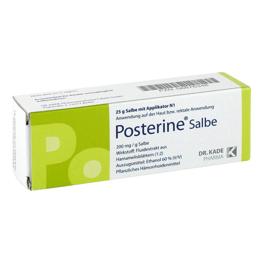 Das Produktfoto zeigt Posterine Salbe (25 g) PZN 06876348