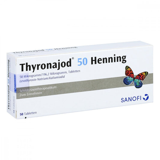 Thyronajod 50 Henning Tabletten (50 stk)