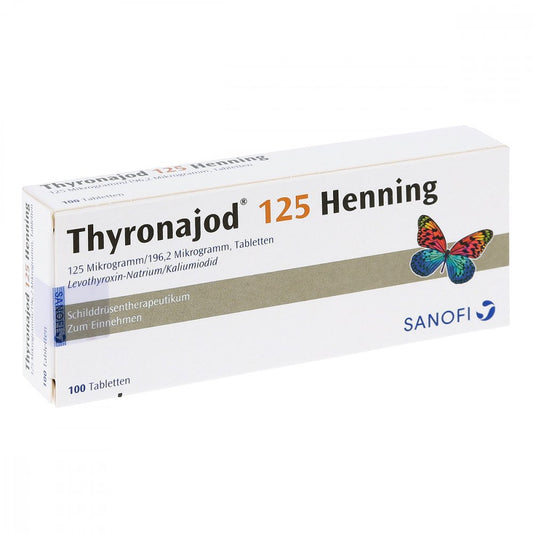 Thyronajod 125 Henning Tabletten (100 stk)