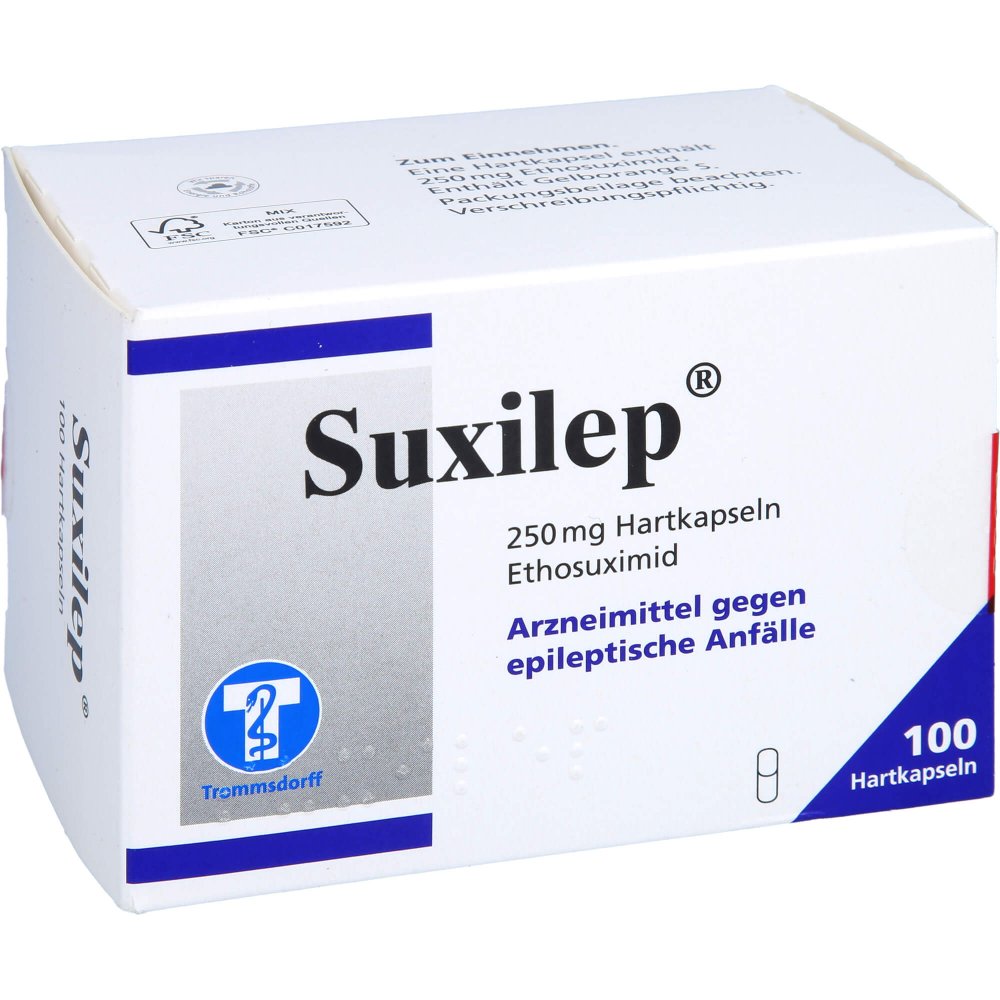 Suxilep 250 Mg Hartkapseln (100 stk)