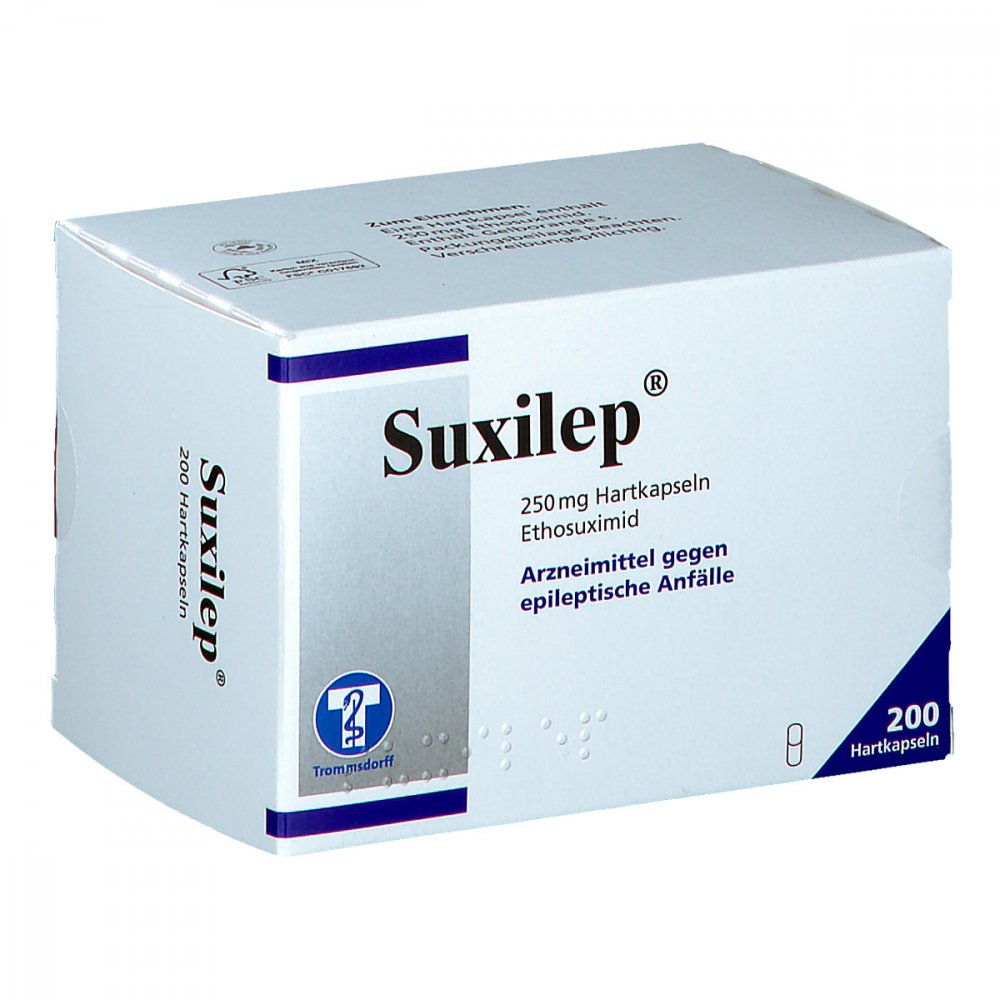 Suxilep 250 Mg Hartkapseln (200 stk)