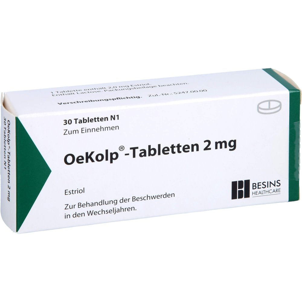 Das Produktfoto zeigt Oekolp Tabletten 2 Mg (30 stk) PZN 06884939