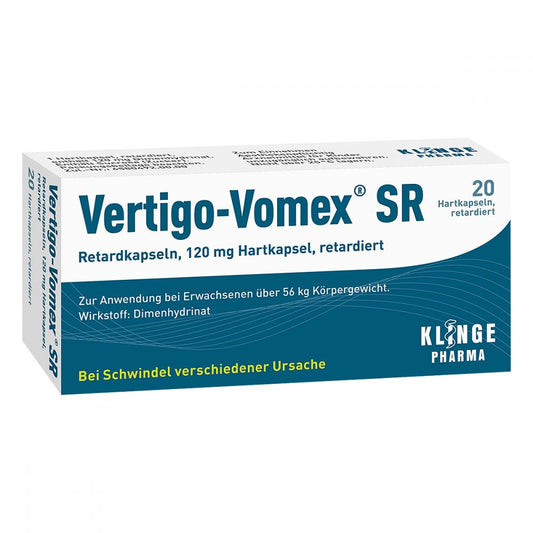 Vertigo-Vomex Sr Retardkapseln (20 stk)