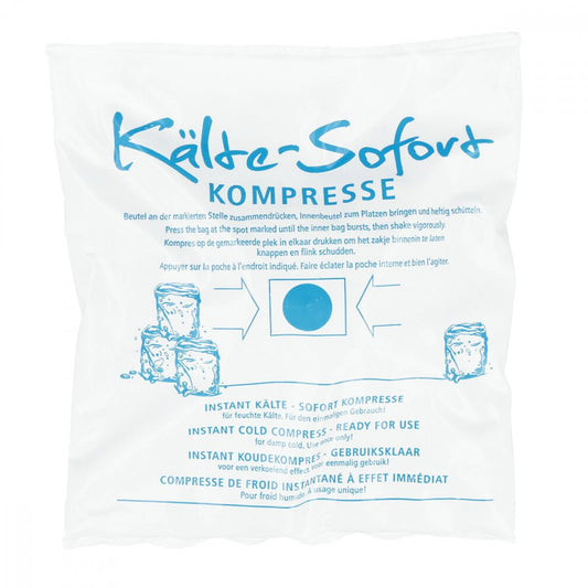 Das Produktfoto zeigt Sofort Kalt Kompresse 15x17 Cm (1 stk) PZN 06910364