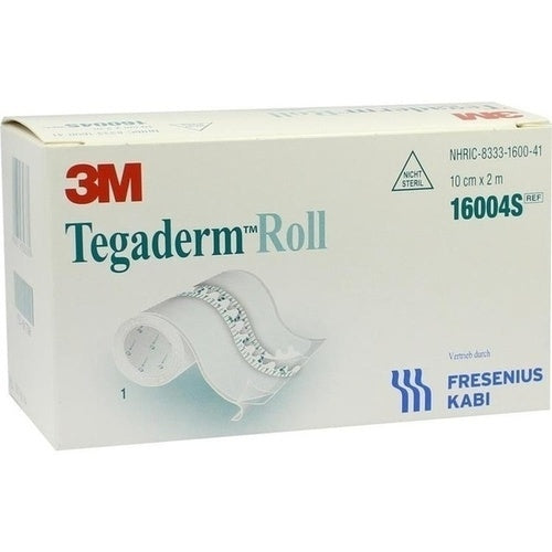 Das Produktfoto zeigt Tegaderm Roll 10 Cmx2 M 16004s (1 stk) PZN 06917596