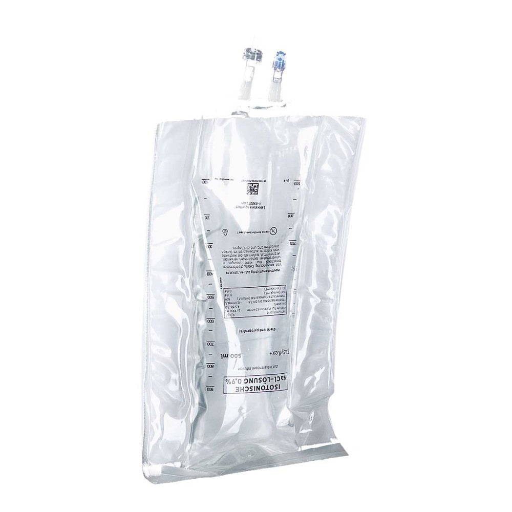 Das Produktfoto zeigt Isotonische Nacl-Lsg.0,9% Easyflex+ Hg.500/1000ml (500 ml) PZN 06918963