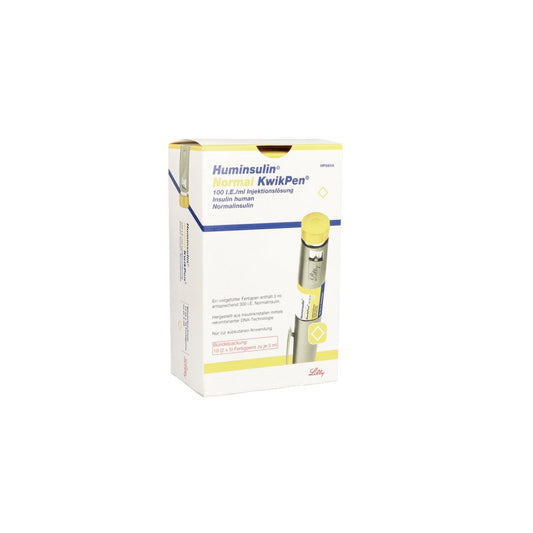 Huminsulin Normal Kwikpen Injektionslösung (10 stk)