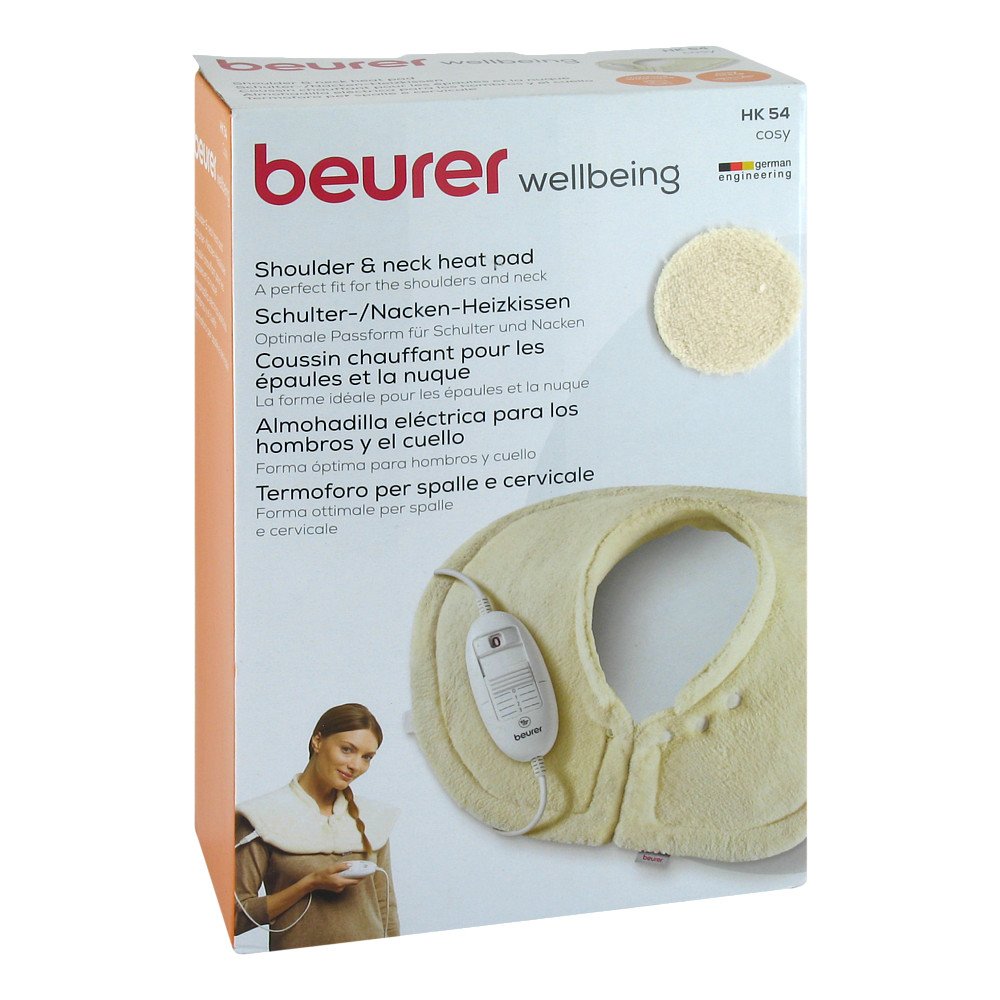 Das Produktfoto zeigt Beurer Hk54 Schulter/Nacken Heizkissen (1 stk) PZN 06932472