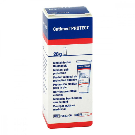 Das Produktfoto zeigt Cutimed Protect Creme (28 g) PZN 06941809
