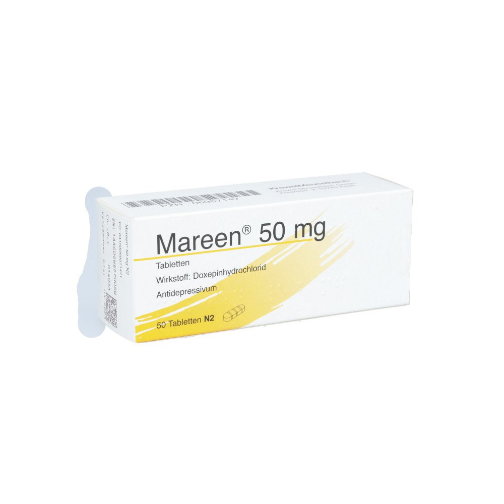 Das Produktfoto zeigt Mareen 50 Tabletten (50 stk) PZN 06957147