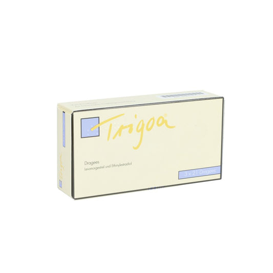 Das Produktfoto zeigt Trigoa Dragees (3X21 stk) PZN 06961077