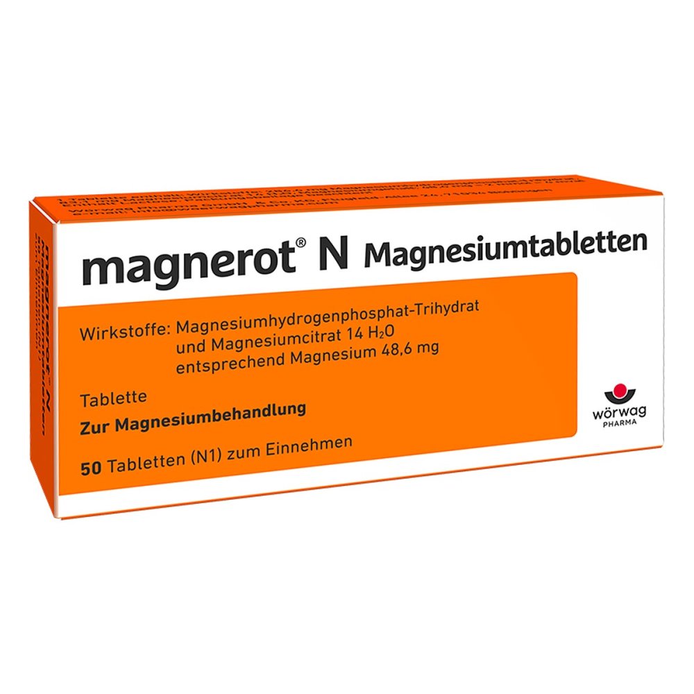 Magnerot N Magnesiumtabletten (50 stk)