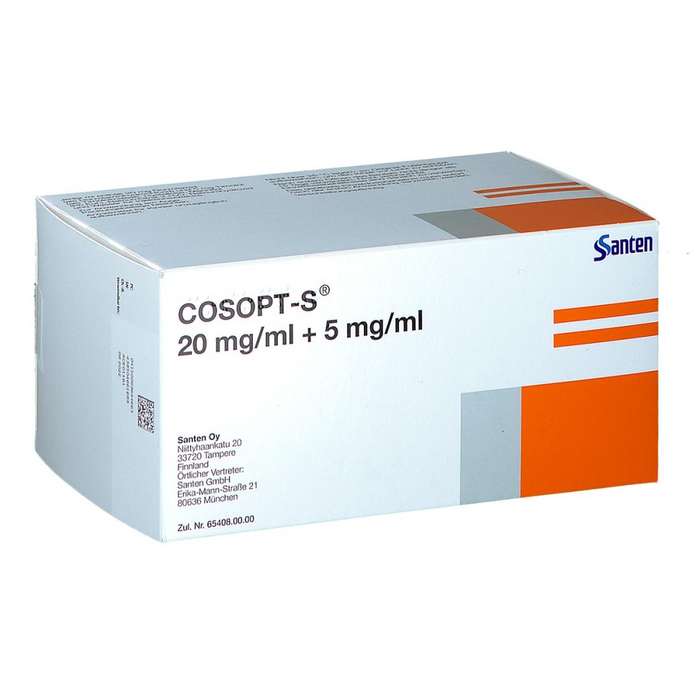 Cosopt-S 20 Mg/Ml+5 Mg/Ml Augentr.I.Einzeldosisbe. (120X0.2 ml)