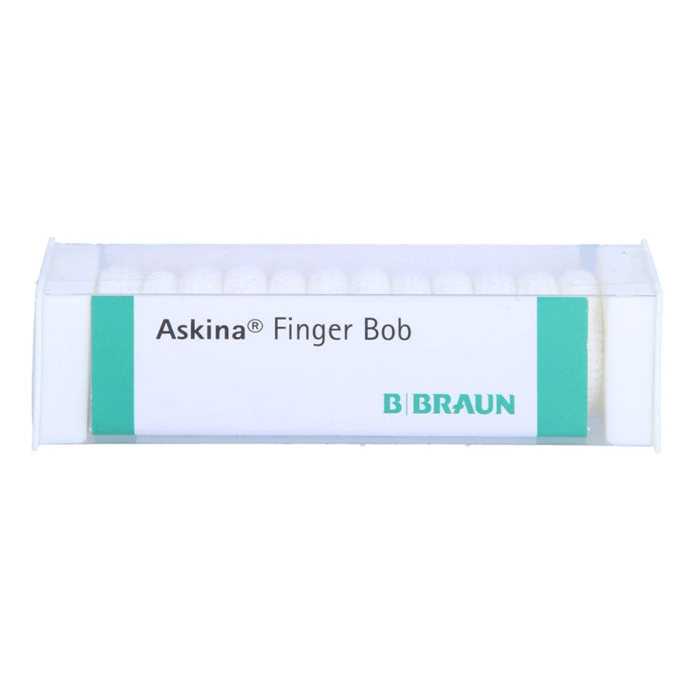 Das Produktfoto zeigt Askina Finger Bob Weiß (6 stk) PZN 06965023