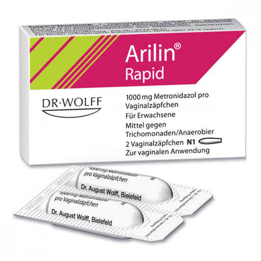 Arilin Rapid Vaginalsuppositorien (2 stk)