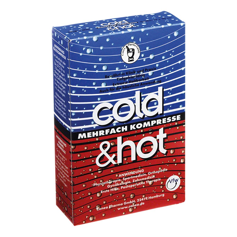 Das Produktfoto zeigt Cold+Hot Mehrfachkompresse (1 stk) PZN 06967542
