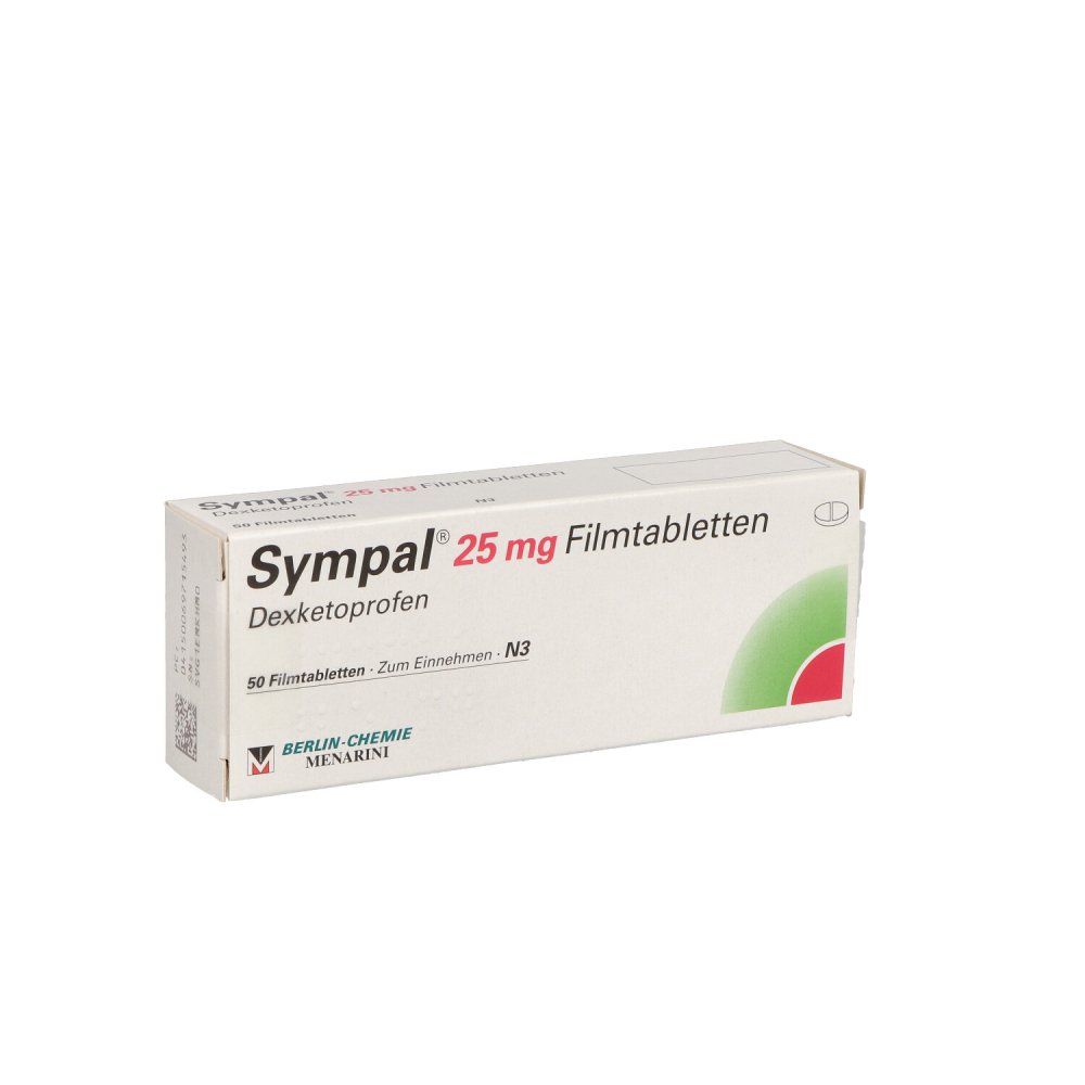 Sympal 25 Mg Tabletten (50 stk)