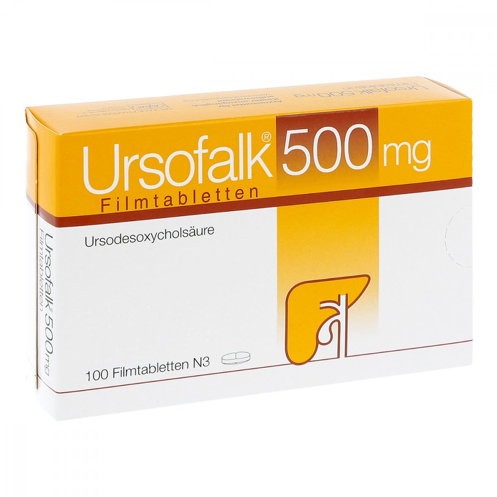 Ursofalk 500 Mg Filmtabletten (100 stk)