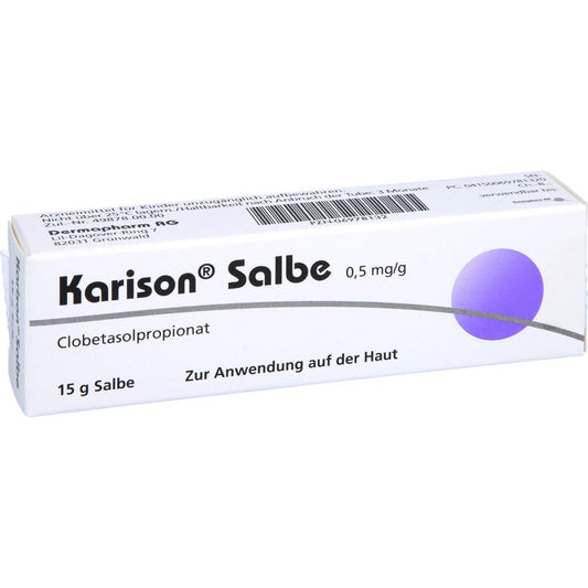 Das Produktfoto zeigt Karison Salbe (15 g) PZN 06978132