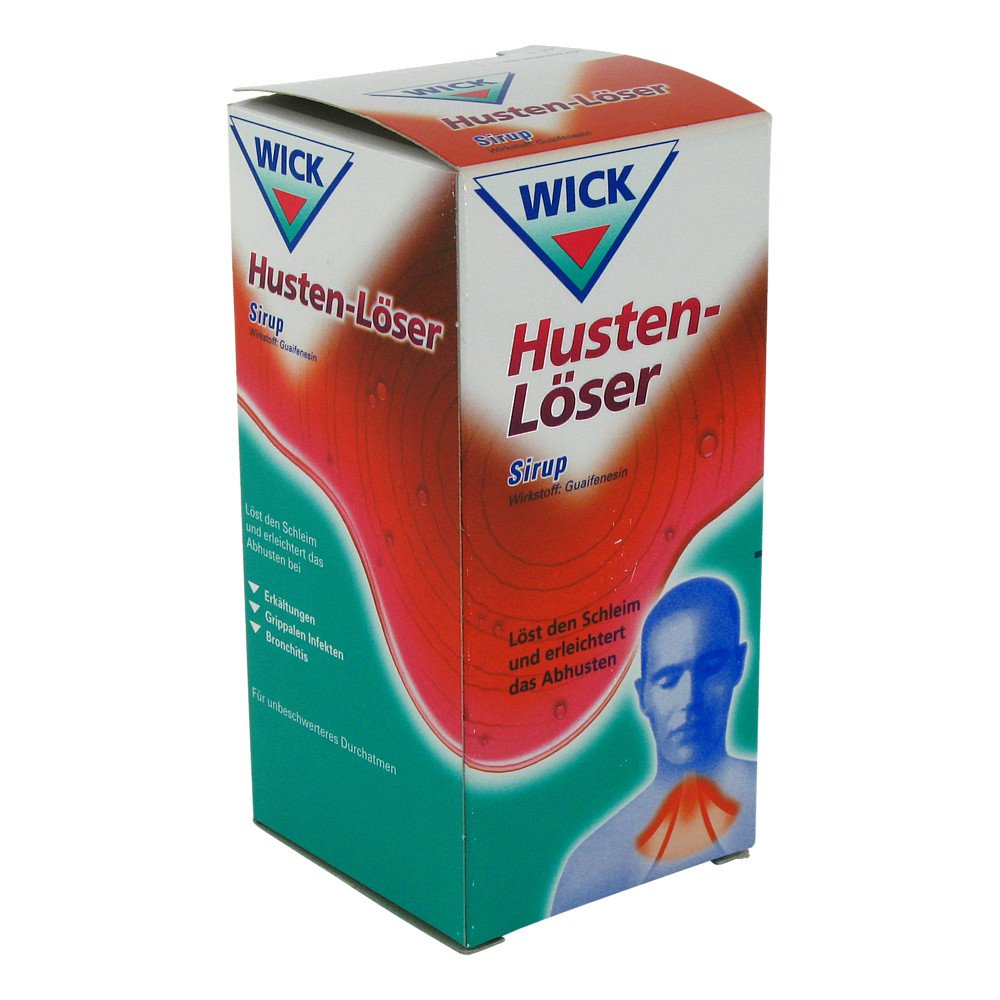 Das Produktfoto zeigt Wick Husten Löser Sirup (120 ml) PZN 06978451