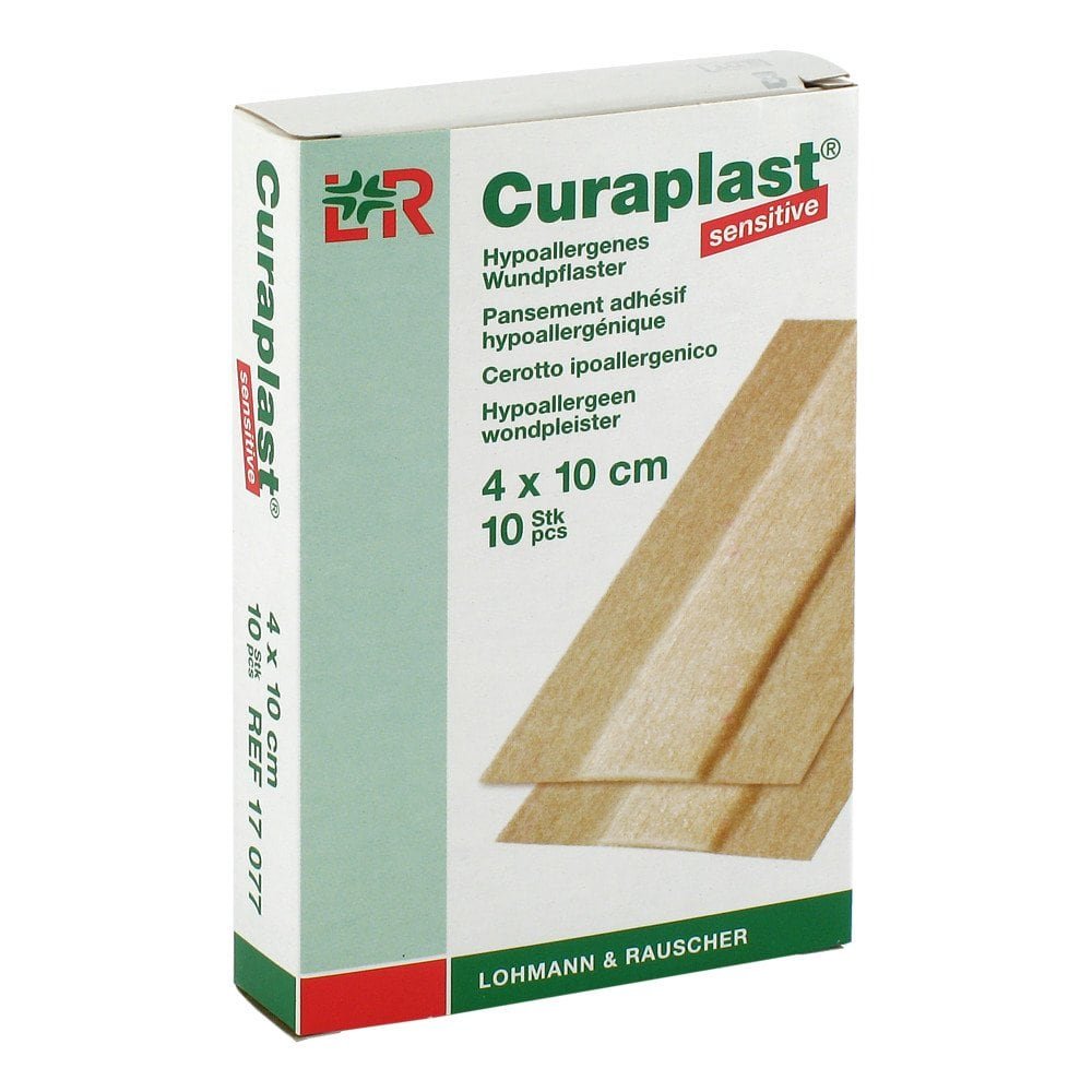 Curaplast Wundschnellverb.Sensitiv 4x10 Cm 1 M (10 stk)