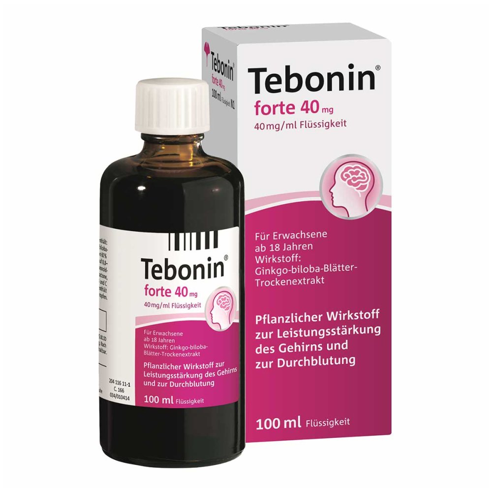 Tebonin Forte 40 Mg Lösung (100 ml)
