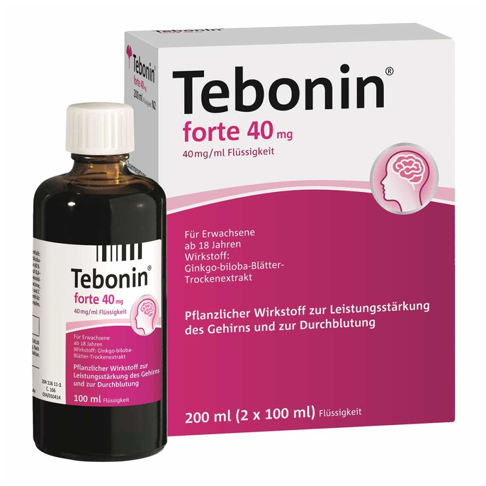 Tebonin Forte 40 Mg Lösung (2X100 ml)
