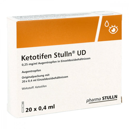 Ketotifen Stulln Ud Augentropfen Einzeldosispip. (20X0.4 ml)