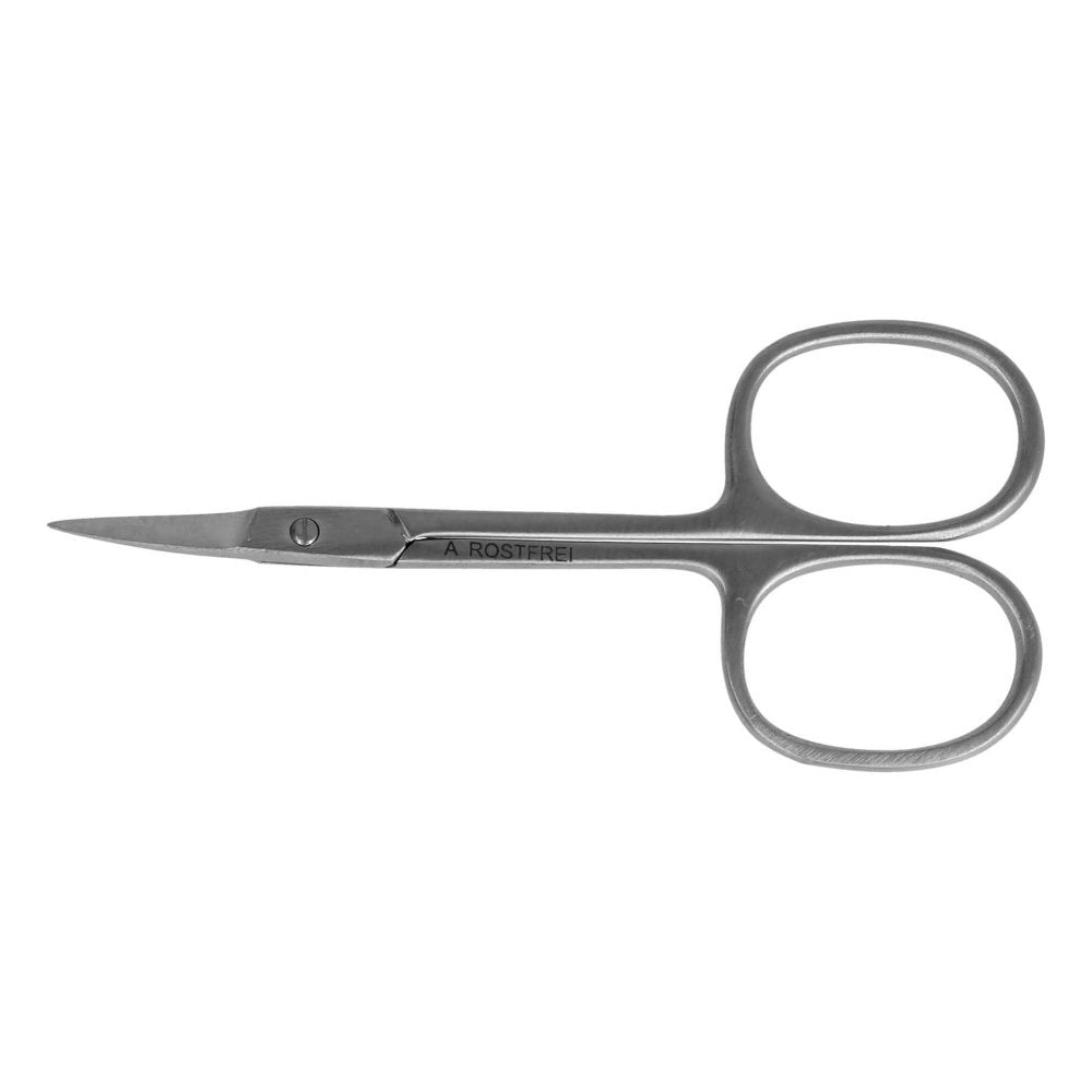 Das Produktfoto zeigt Hautschere 9 Cm Gebogen Rostfrei (1 stk) PZN 07004811