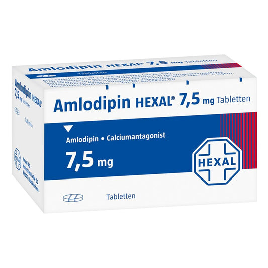 Amlodipin Hexal 7,5 Mg Tabletten (100 stk)